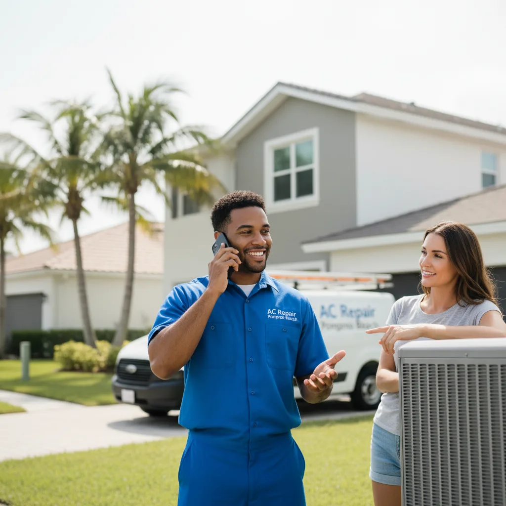 AC Repair Pompano Beach customer support in Towson